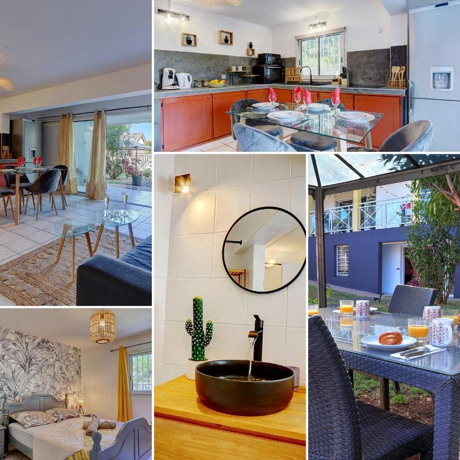 Bec Rose - Clim - Wi-Fi - Jardin Apartment Saint-Leu Exterior photo